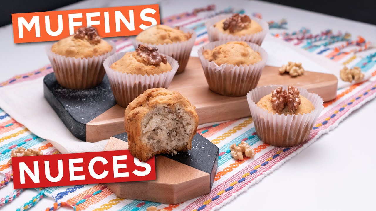 Como Preparar Muffins de Nueces