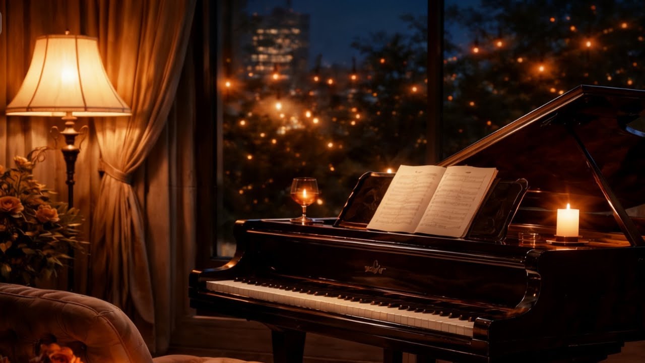 Late Night Piano Jazz 🌙 Smooth Jazz for Deep Relax, Study & Night Vibes
