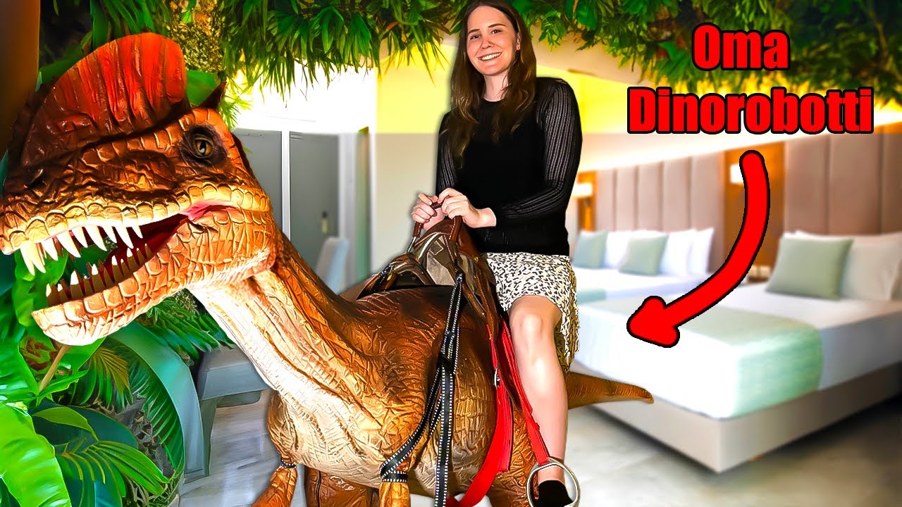 Olin y&ouml;t&auml; DINO HOTELLISSA! (24h)
