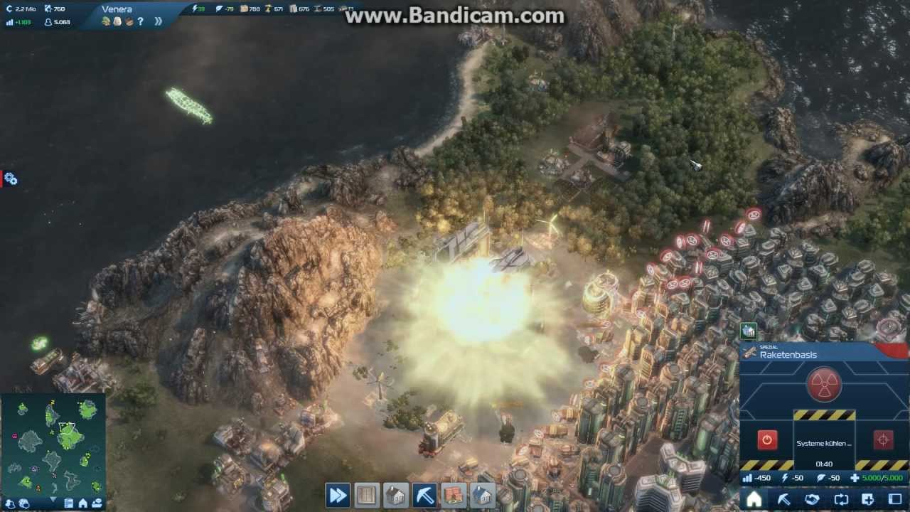 Anno 2070- Der Vergleich zwischen Atom-U-Boot und Langstreckenrakete