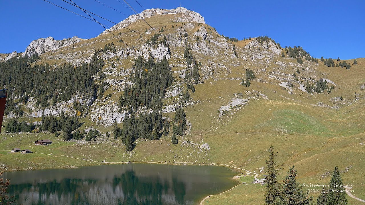 4K Stockhorn Berner Oberland SWITZERLAND アルプス山脈