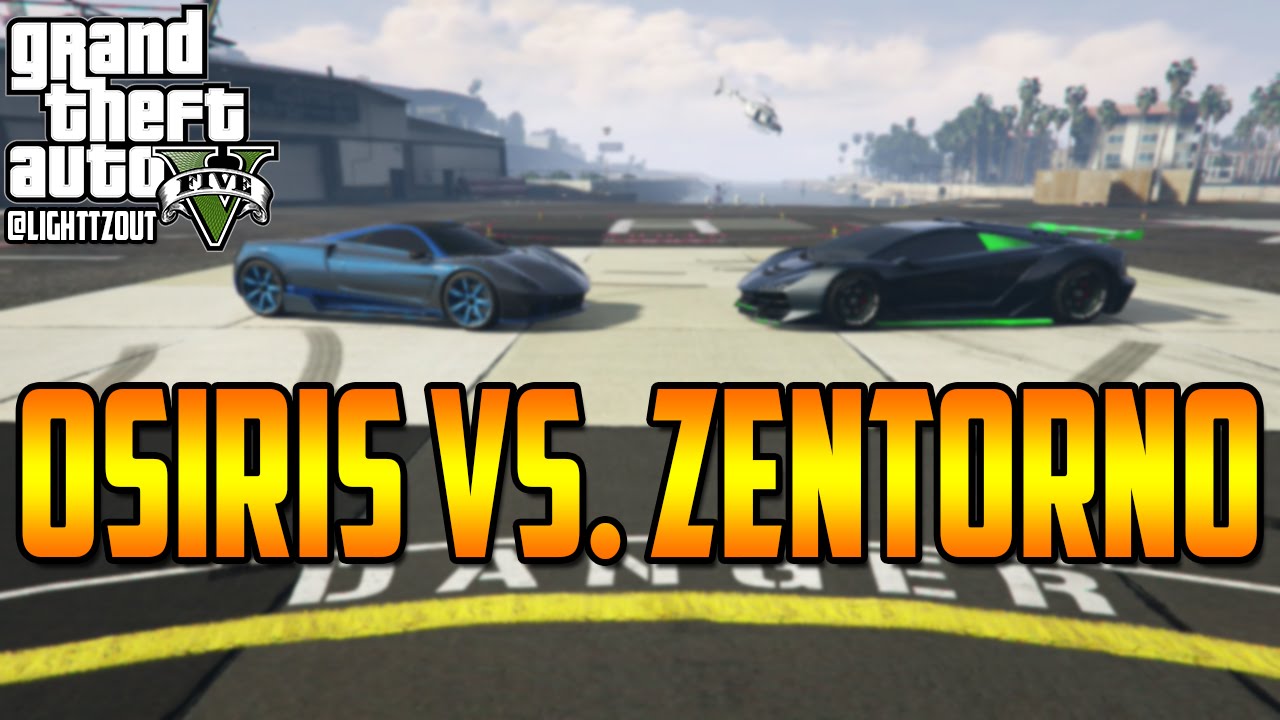 Pegassi Osiris vs. Pegassi Zentorno | GTA5 FASTEST CAR? Acceleration & Top Speed Tests