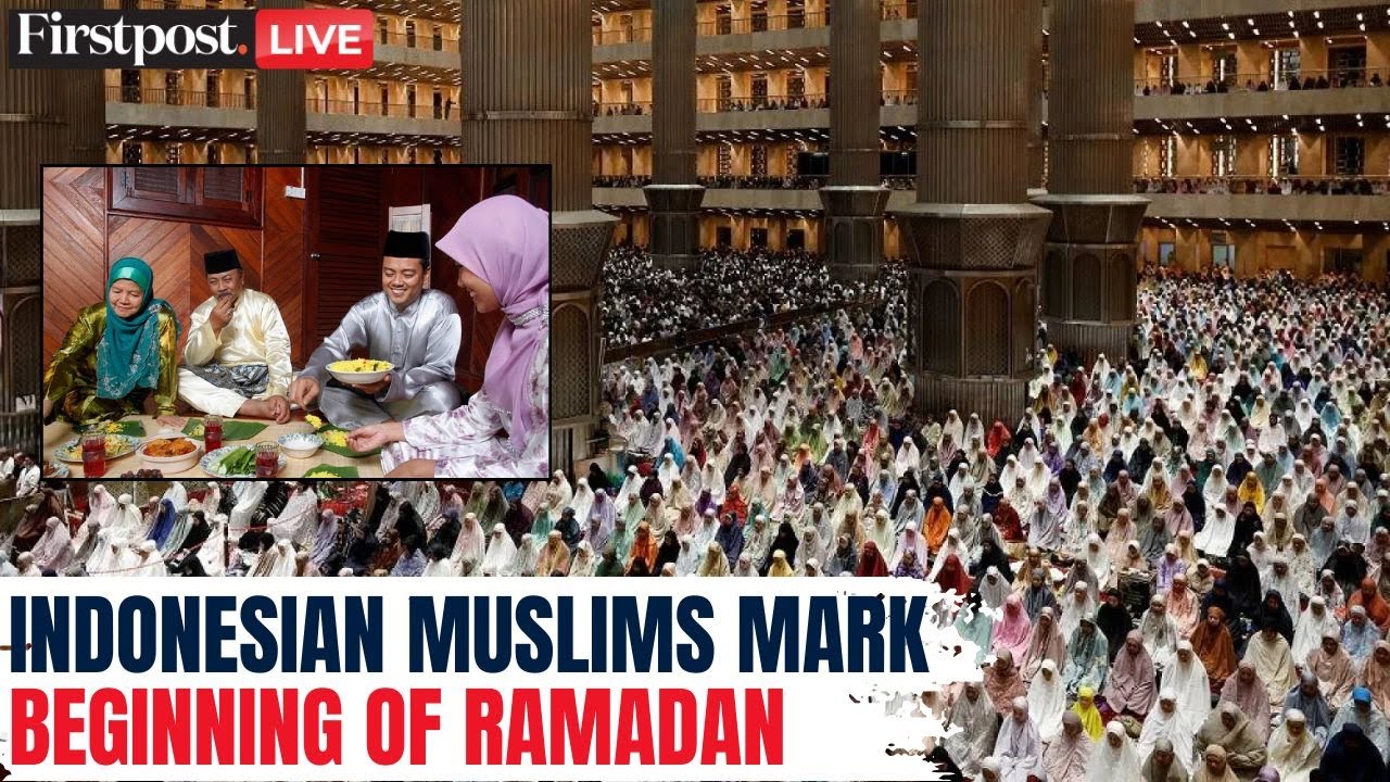 Ramadan 2025 LIVE: Indonesian Muslims Hold Tarawih Prayers to Mark First Day of Ramadan | N18G