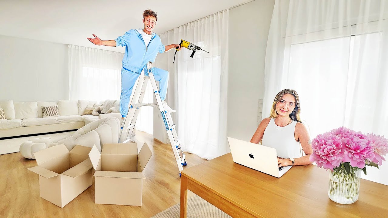 Endlich haben wir den Umzug in unser Traumhaus geschafft🤯🔑