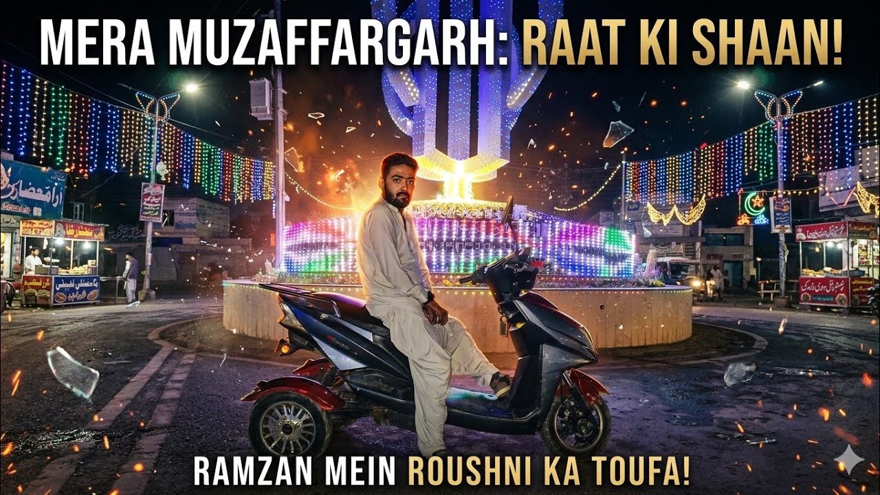 Ramzan Ma Muzaffargarh Ka Raat Ka Manzar Both Pyara