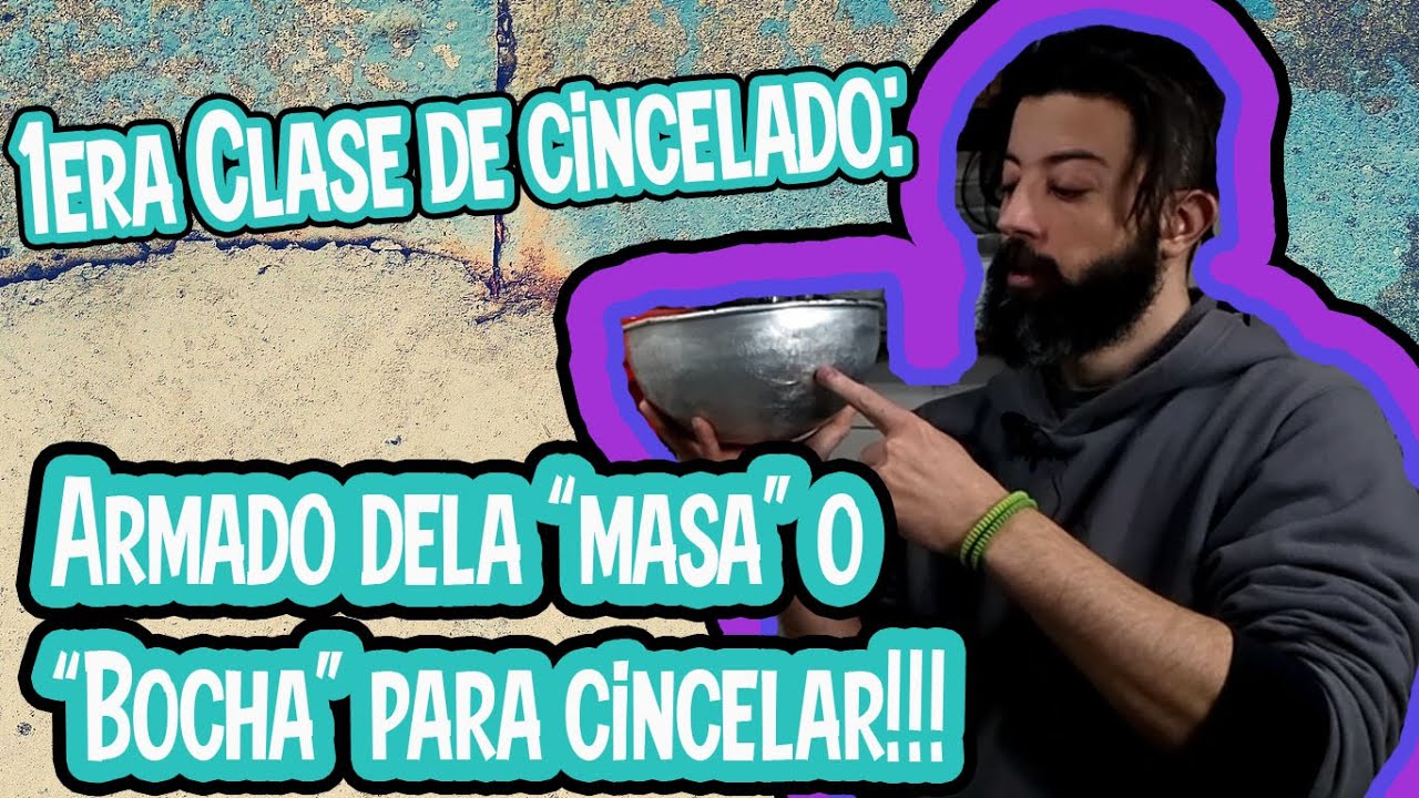 Como aprender a cincelar - 1er Clase: Armar la Masa o Bocha para cincelar!!!