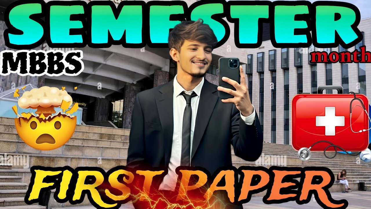 First Semester 🤯 !! MBBS first Semester 🤔!! How we study in 1st semester 😉🫣