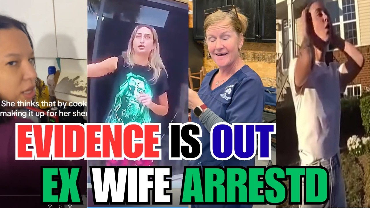 Ex Wife Finally Gets Arrested And Wont Be Returning Back This Time, For The Evidence is Out.
