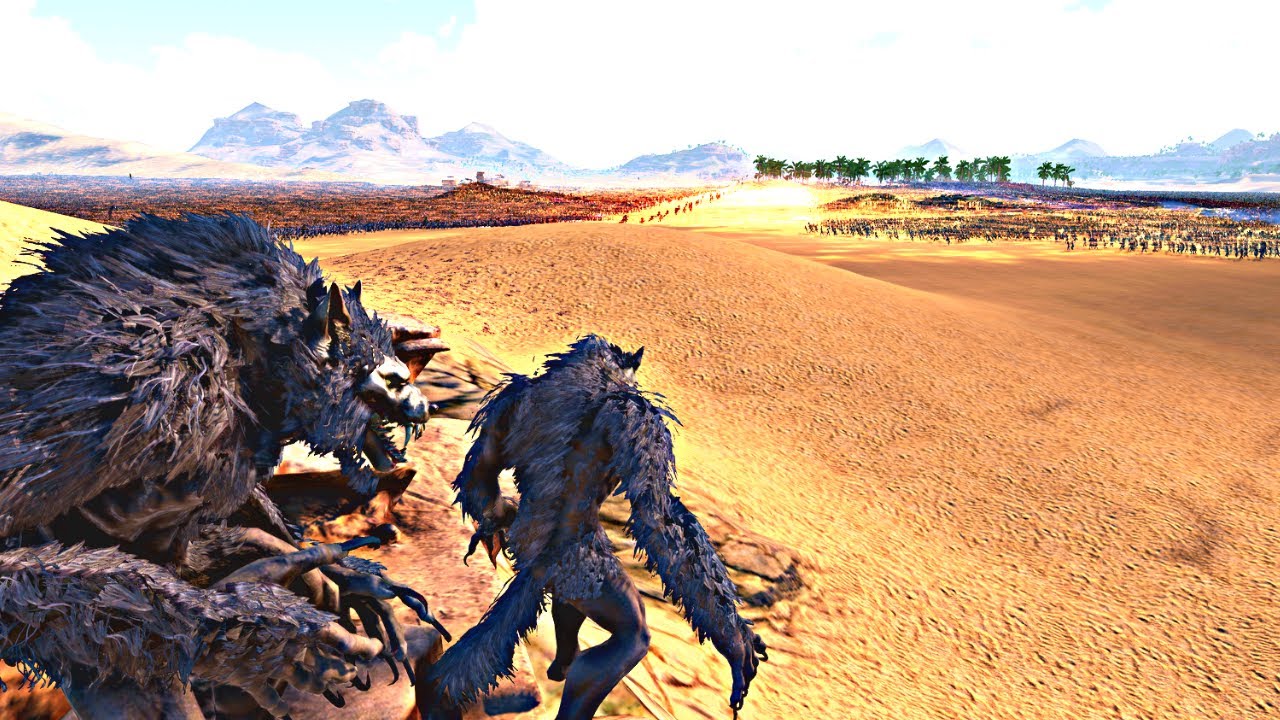 The Battle of the Three Armies New ENEMY WEREWOLF - Epic Battle Simulator 2 - UEBS 2