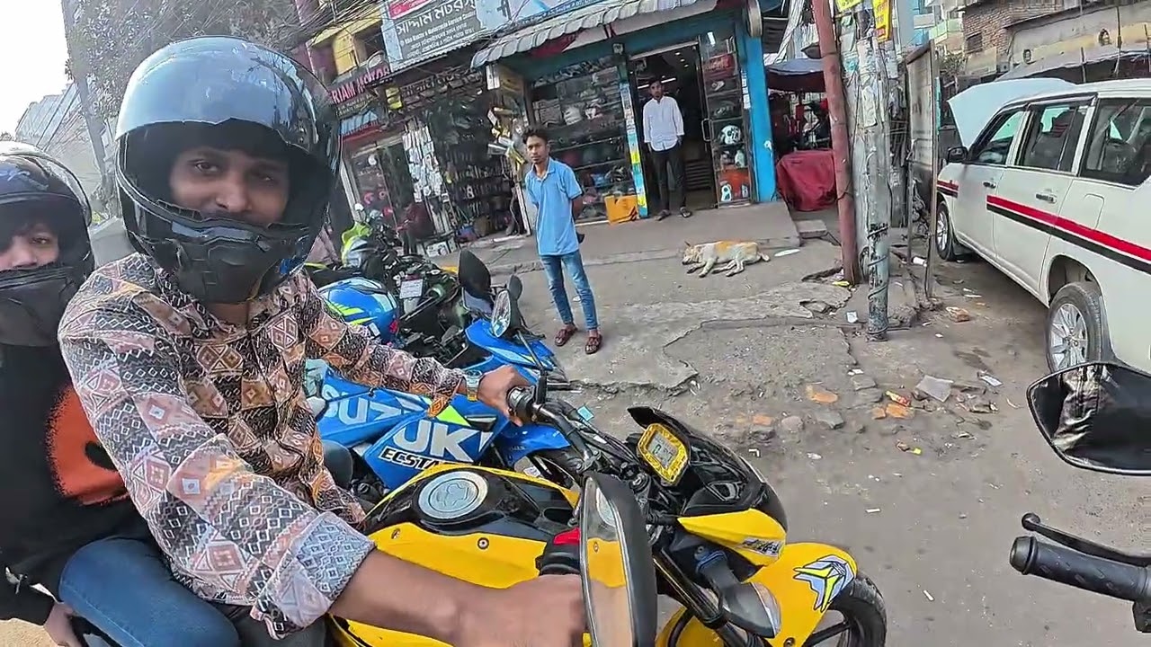 আজ সুজুকি শোরুম থেকে ফিরে আসতে হলো Mr Emon Rider