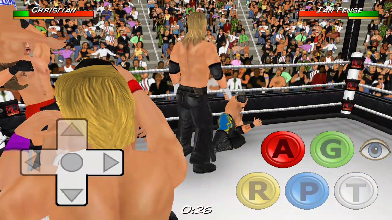 Wrestling Revolution 3D: USA Tour 20 Man Battle Royal