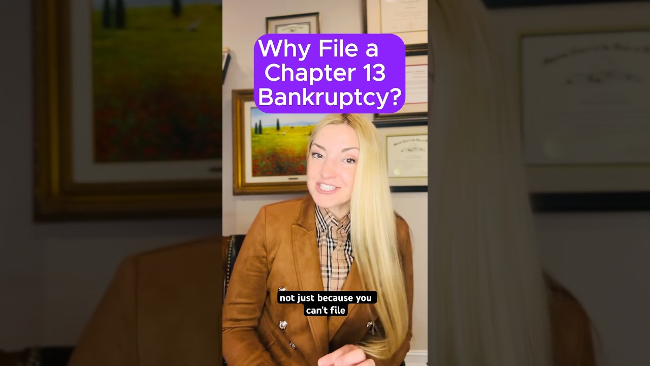 Why File Chapter 13 Instead of Chapter 7? | Naples Fort Myers Florida Bankruptcy Attorney Explains