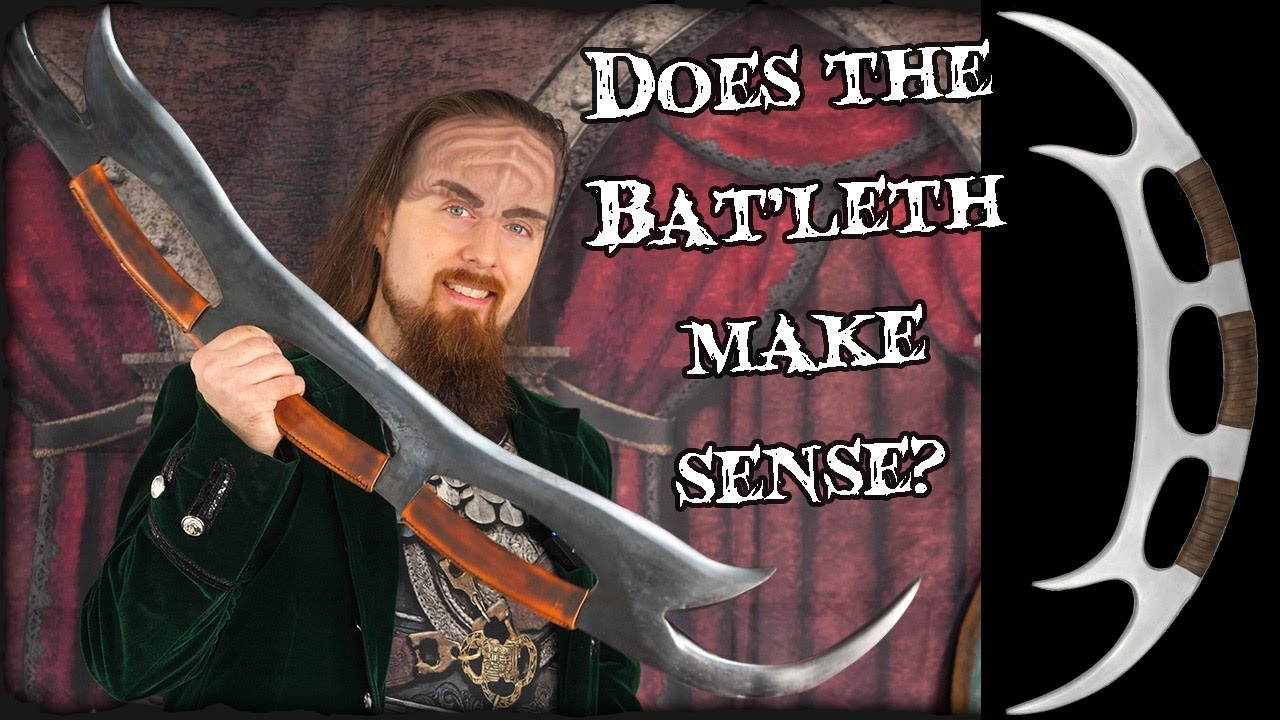 The Klingon Bat'leth: Practical or Awkward? Smart or Stupid?