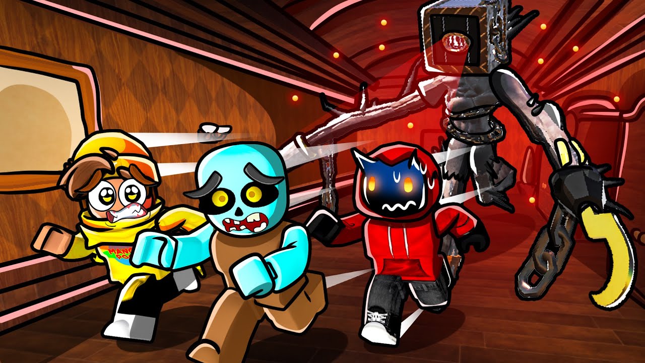 Escaping THE FOUNDATION In Roblox DOORS...