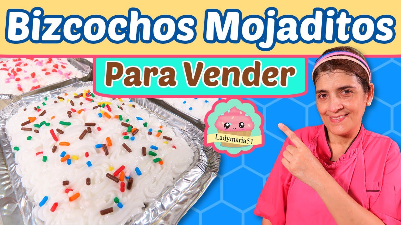 Bizcocho Mojadito para Vender | Pastel | Clases de Repostería Video # 58 | Curso de Repostería