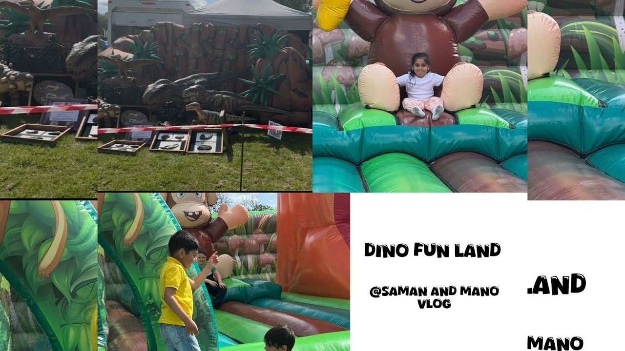Dino funland bacho kay mazey ho gaye din acha guzra😃😃😃#foryou #funland