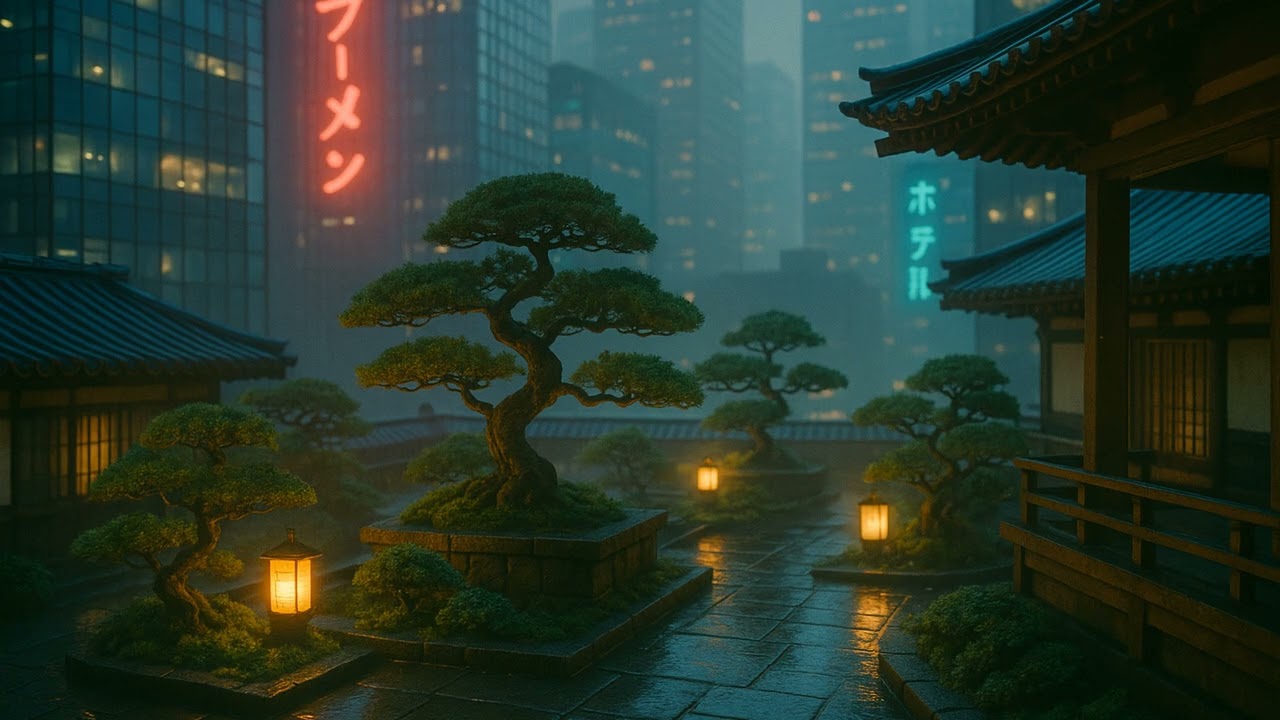Glass Bonsai | Zen Lo Fi Focus Mix | FREE FOR PROFIT