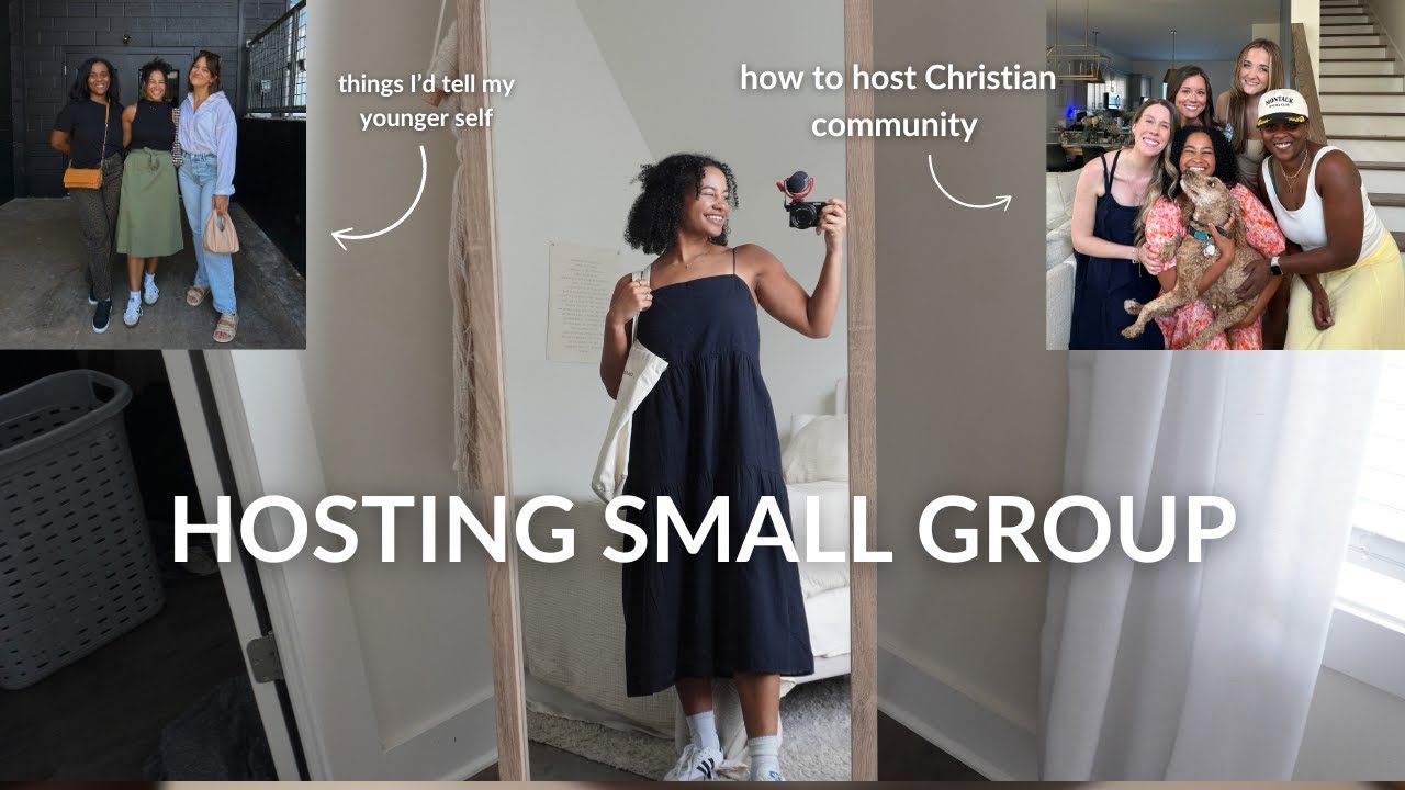 Hosting a Bible Study | Godly friendships & what we wish we knew as a new Christian 🤍
