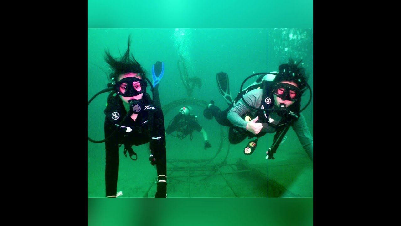 Diving with Dive Borneo Bah at Sepanggar Island Kota Kinabalu Sabah Malaysia.