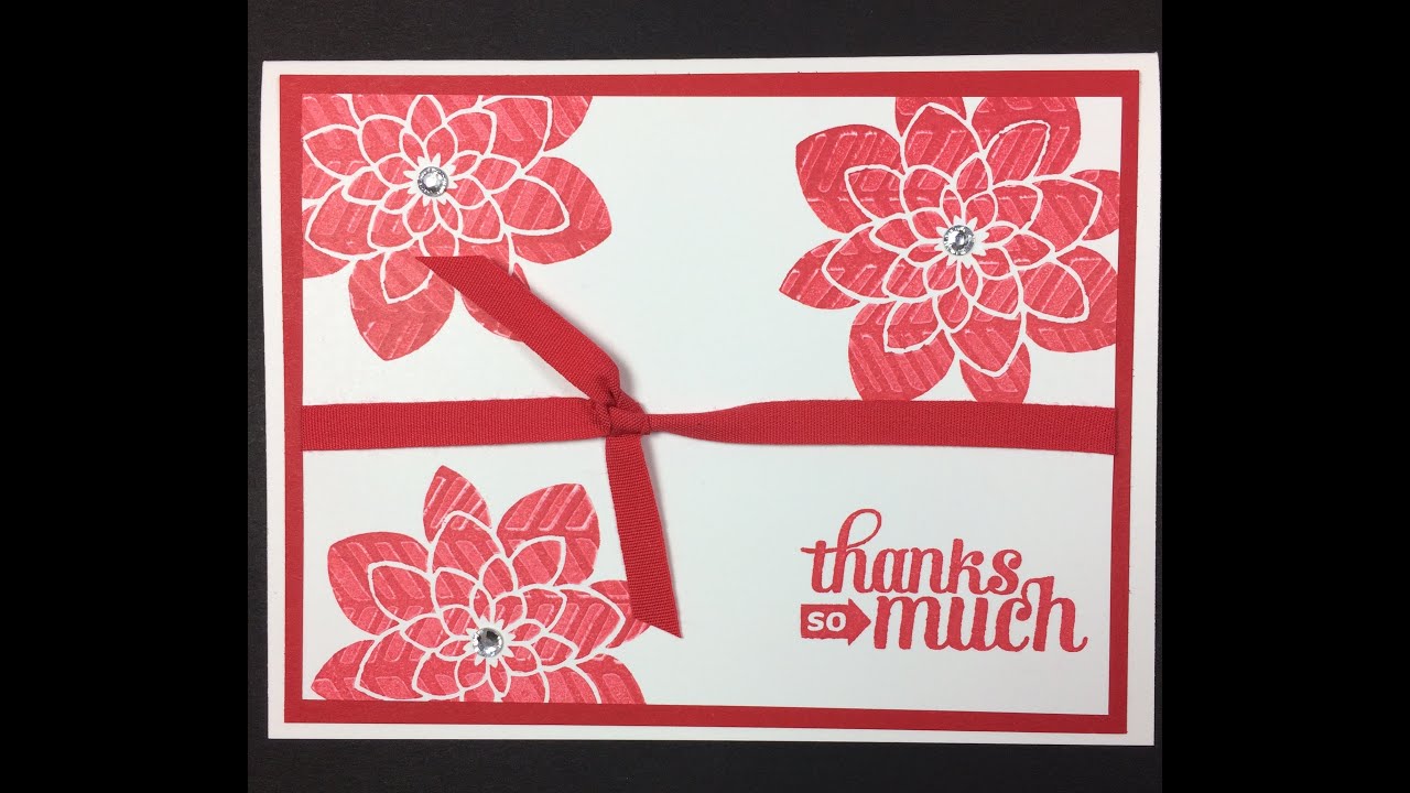 Kissing Technique TxStampin Sharon Armstrong Stampin' Up! Demonstrator
