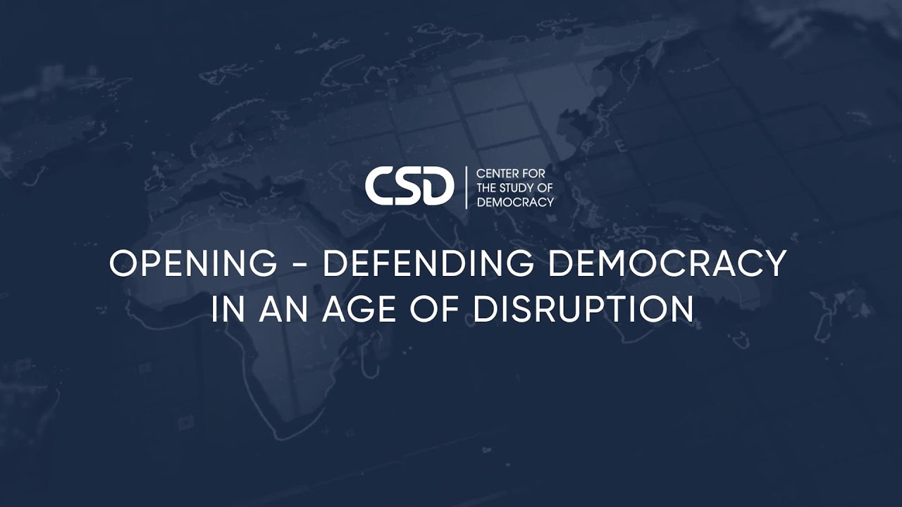Defending Democracy in an Age of Disruption