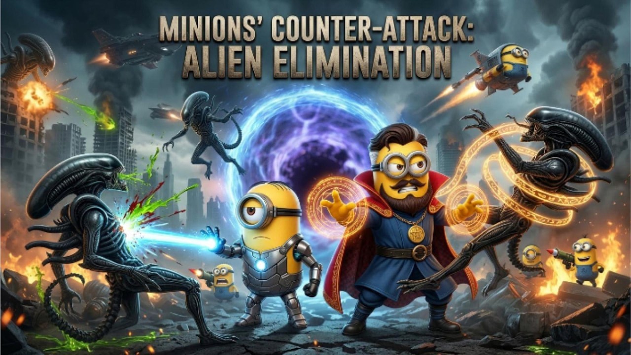 Minions vs Aliens: Counterattack