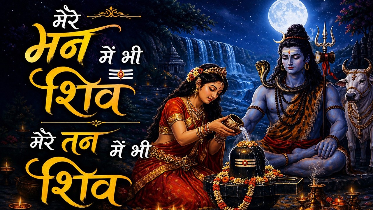 मेरे मन में भी शिव मेरे तन में भी शिव | Shiv Naam Bhajan | Shiva Bhakti Song | Shiv Dhun | शिव भजन