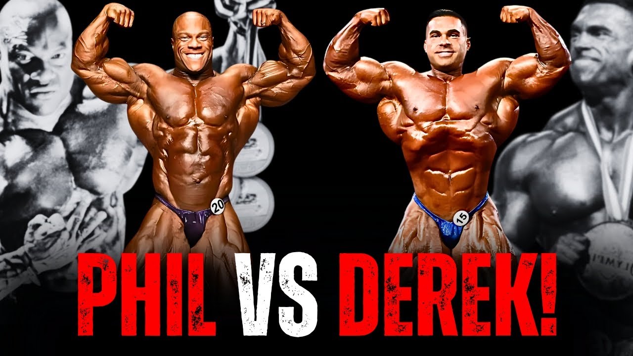 Phil Heath (2013 Mr Olympia) VS Derek Lunsford (2024 Mr Olympia ) - The Ultimate Showdown!