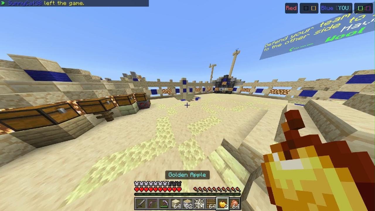 Capture The Wool Controller Gameplay | Lifeboat CTF Minecraft Bedrock