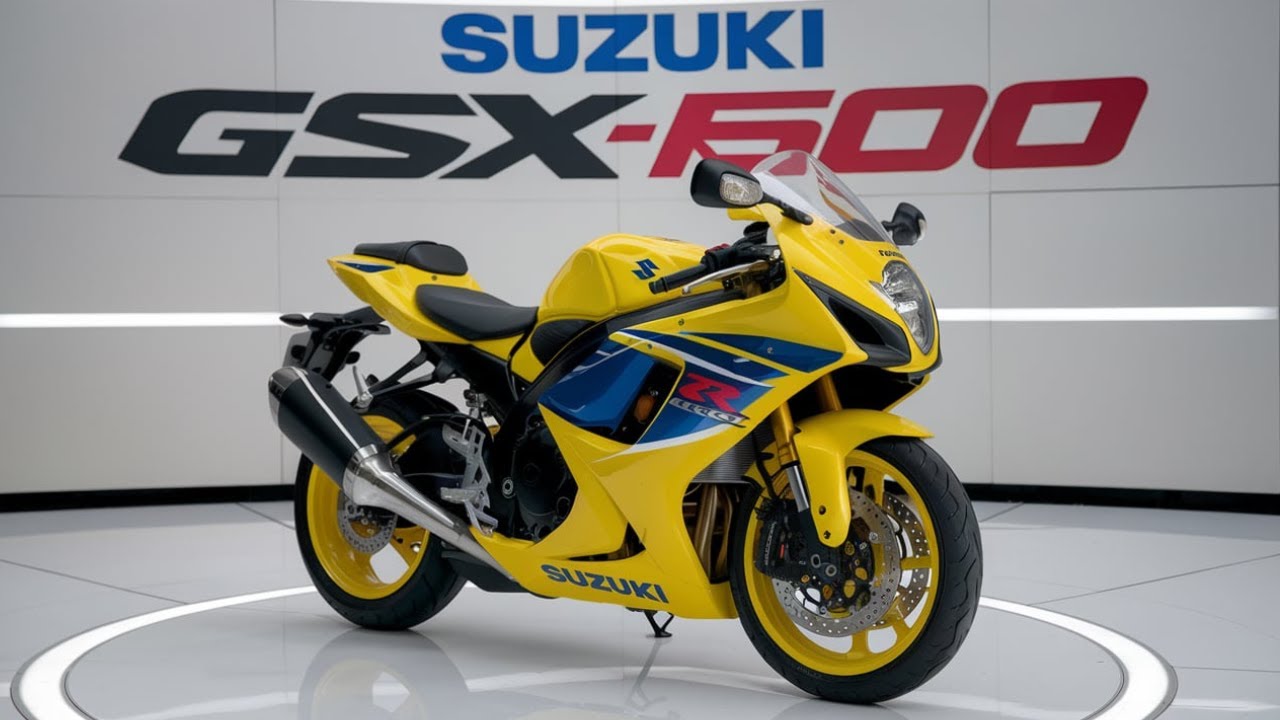 Представлен Suzuki GSX-R600 2026 года — спортивный мотоцикл, который вас поразит!