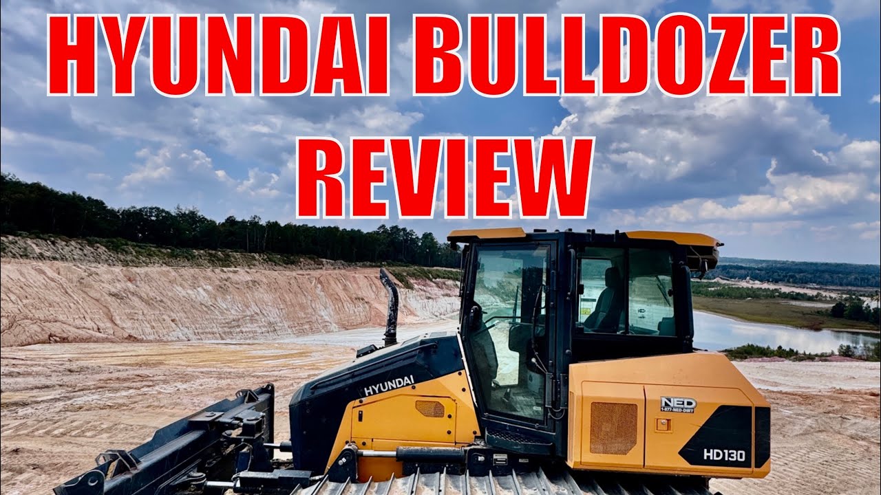 Сможет ли Hyundai Dozer справиться с этим огромным песчаным холмом?