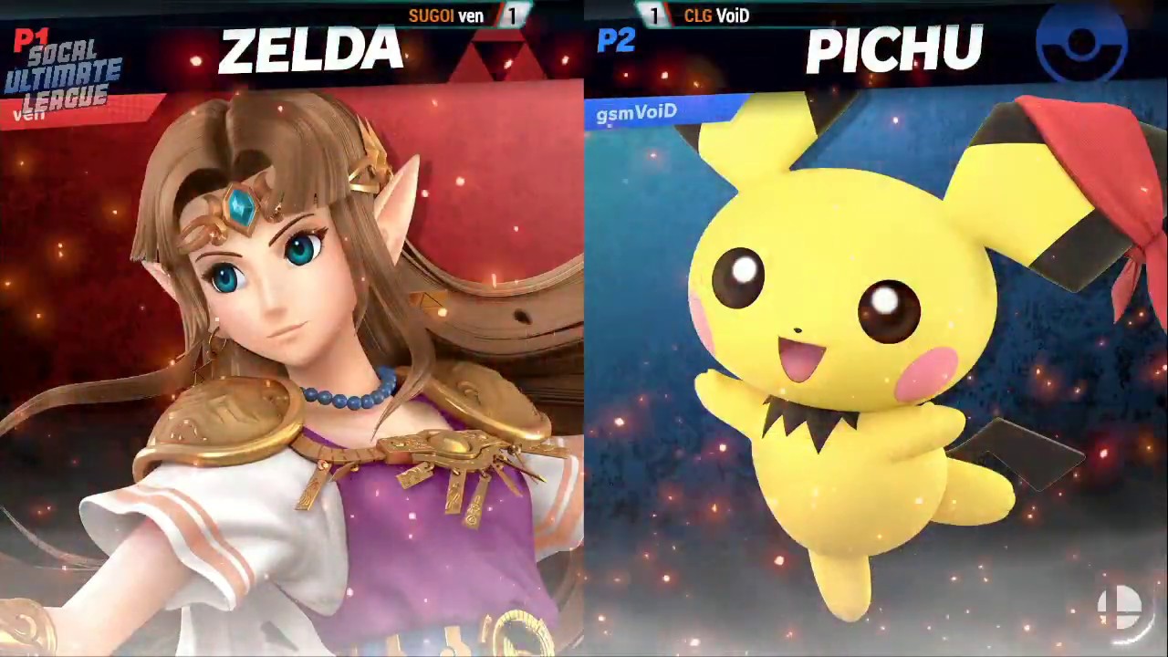 WNF 4.6 - SUGOI | Ven (Zelda) Vs. CLG | VoiD (Pichu) Top 24 - Smash Ultimate