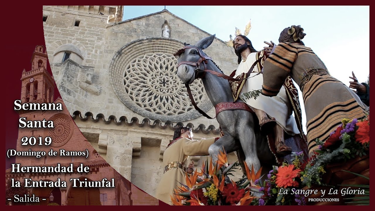 Salida Entrada Triunfal (Borriquita) 2019 Semana Santa Córdoba