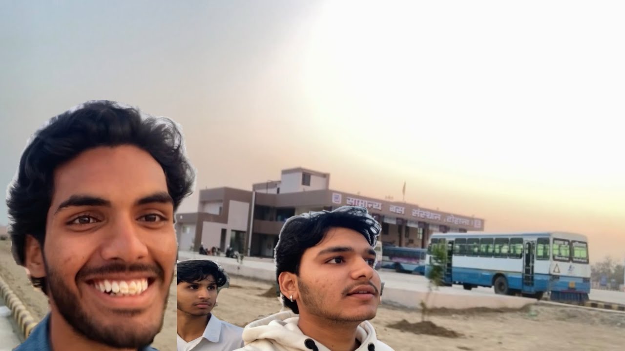 NEW BUS STAND DEKH AMAY HUYA KHUSH 🙌|CRAZY SMILE 😀 