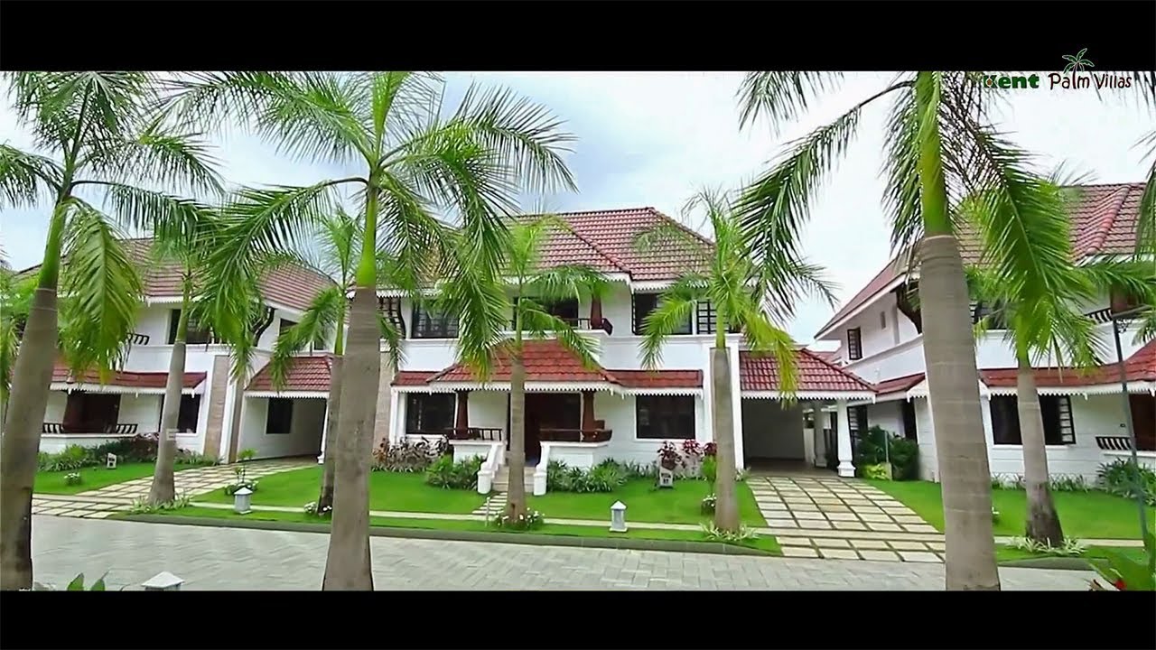 Kent Palm Villa - The Ultra Premium Villa in Kochi ; 110 Villas in 13.1 Acres of Land (In Glimpse)