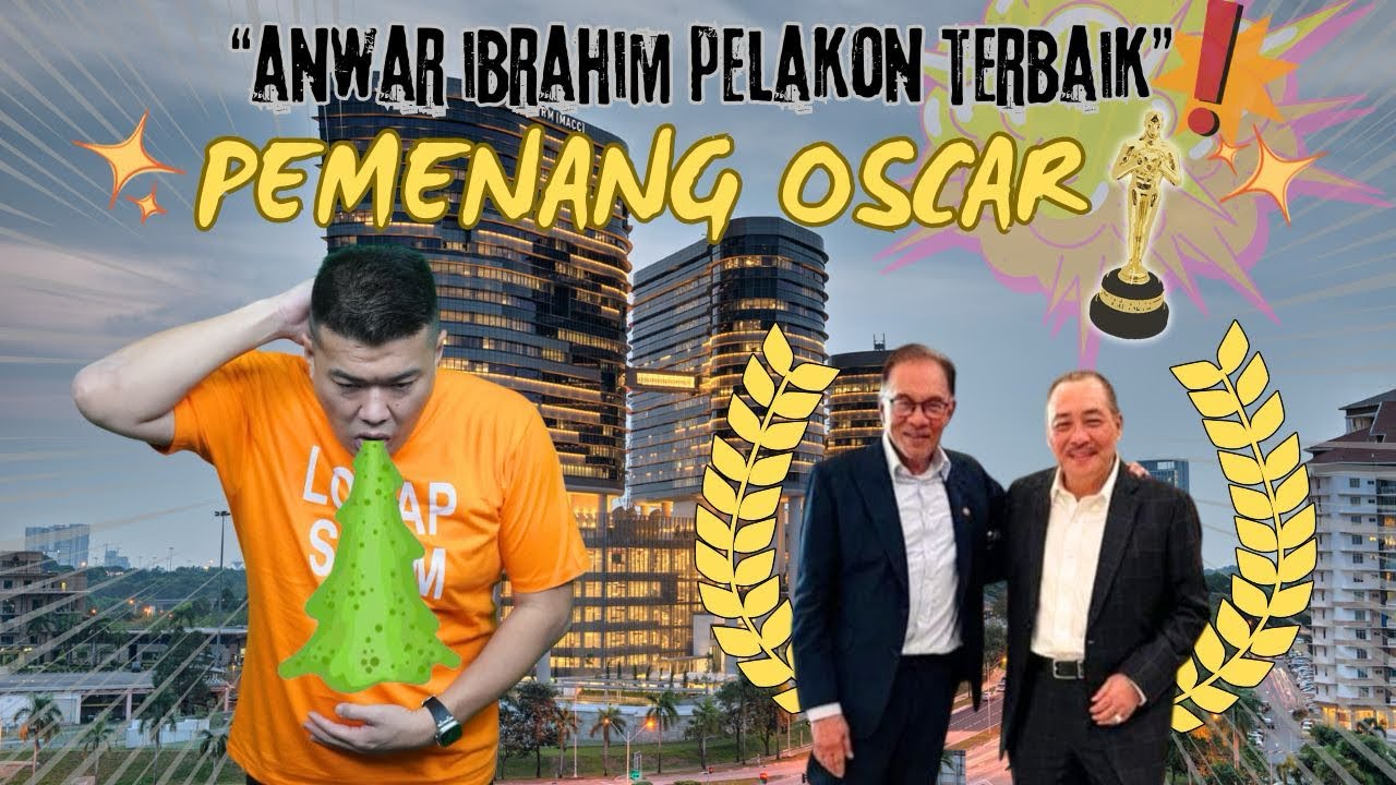 Anwar Ibrahim Pelakon Terbaik: Pemenang Oscar🏆