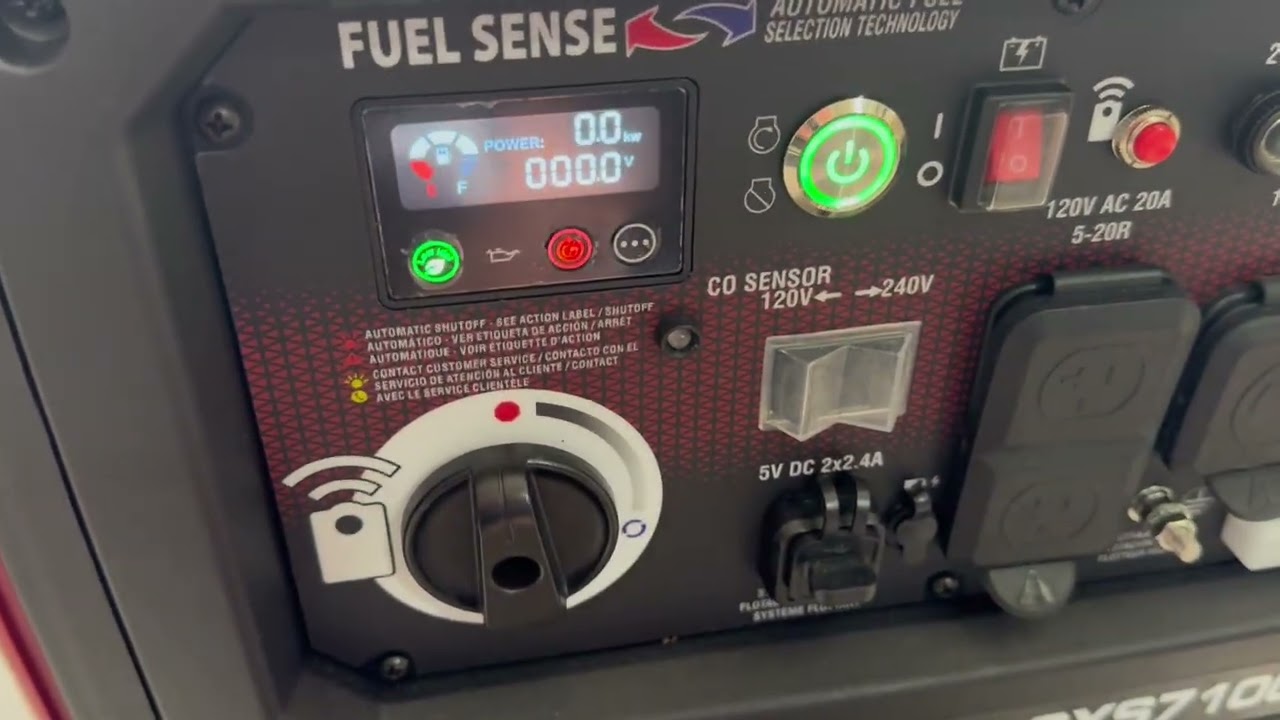Generator 240V mode issue