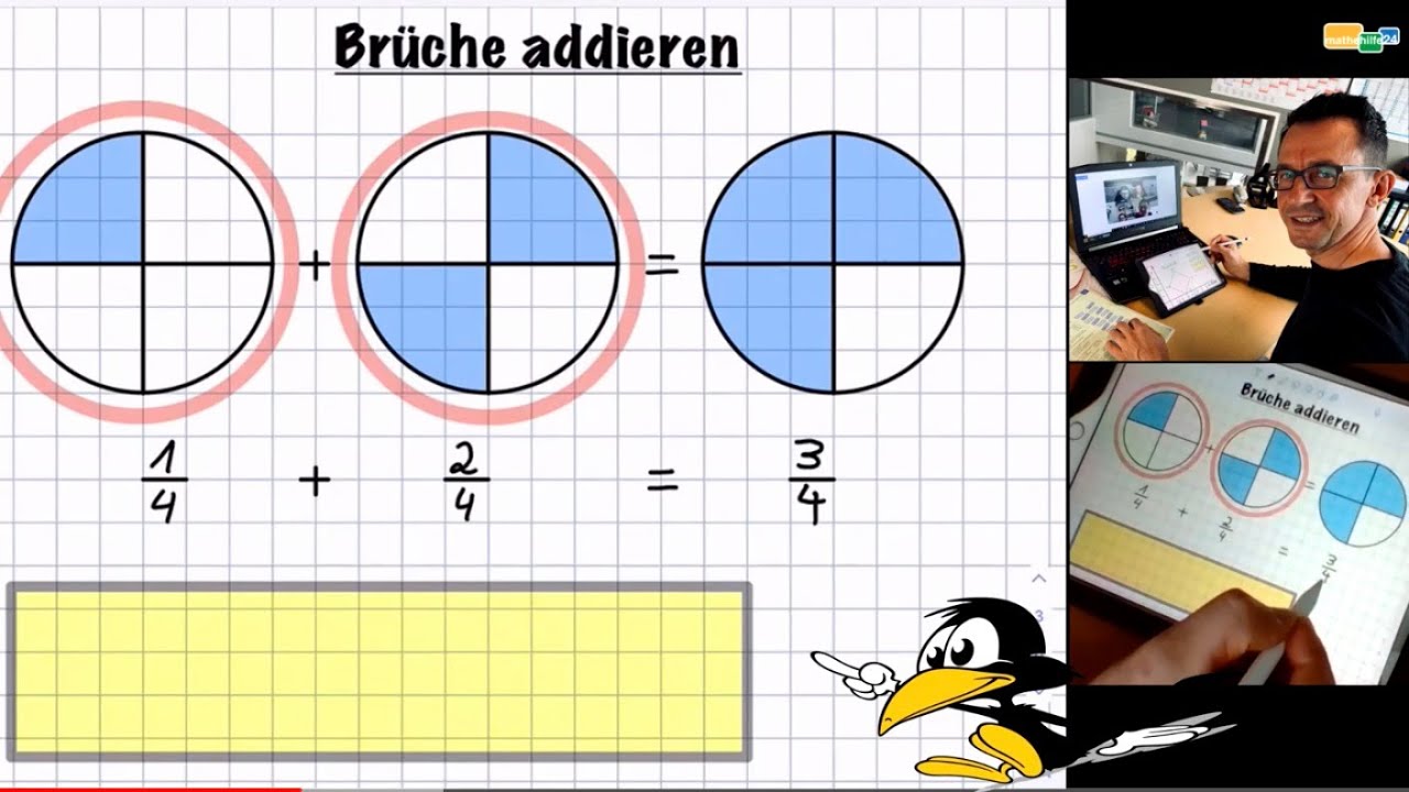 Brüche addieren