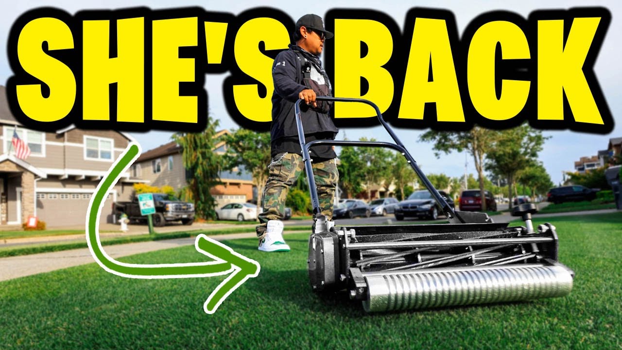 Wait... 2nd time? My Favorite Lawn Mower Ever? I missed you? 😂
