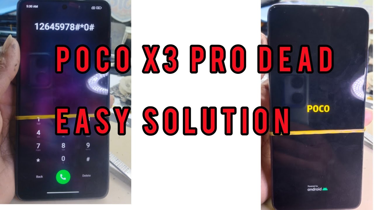 Bhupen Repair shop  is live! Poco X3 pro dead phone easy solution