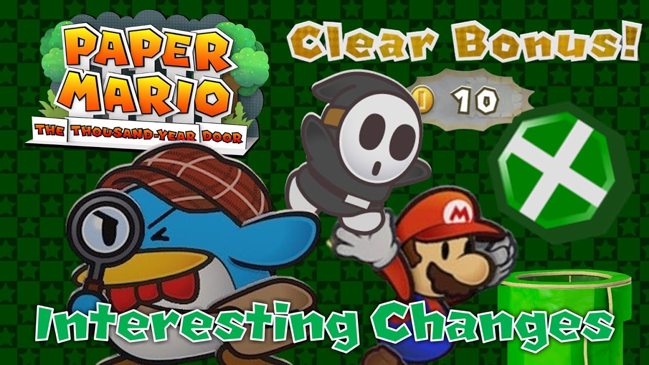 Interesting Changes In The Paper Mario TTYD Remake | Coin Bonuses, Anti Guys, and More!