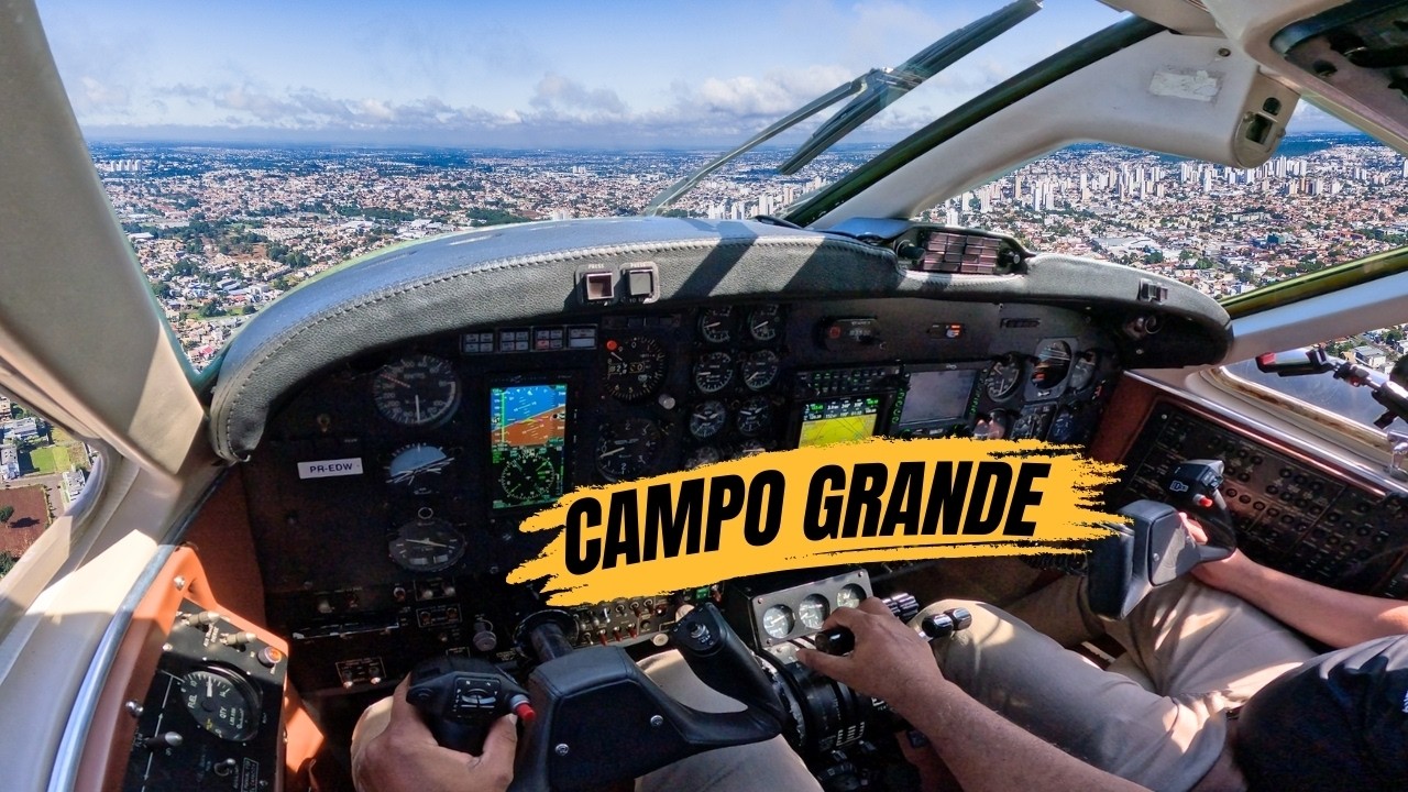 QUANTO TEMPO DE VOO ENTRE CUIABÁ E CAMPO GRANDE NO KING AIR B200?
