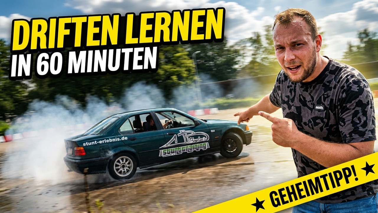 Driften lernen in 60 Minuten | stunt-erlebnis.de
