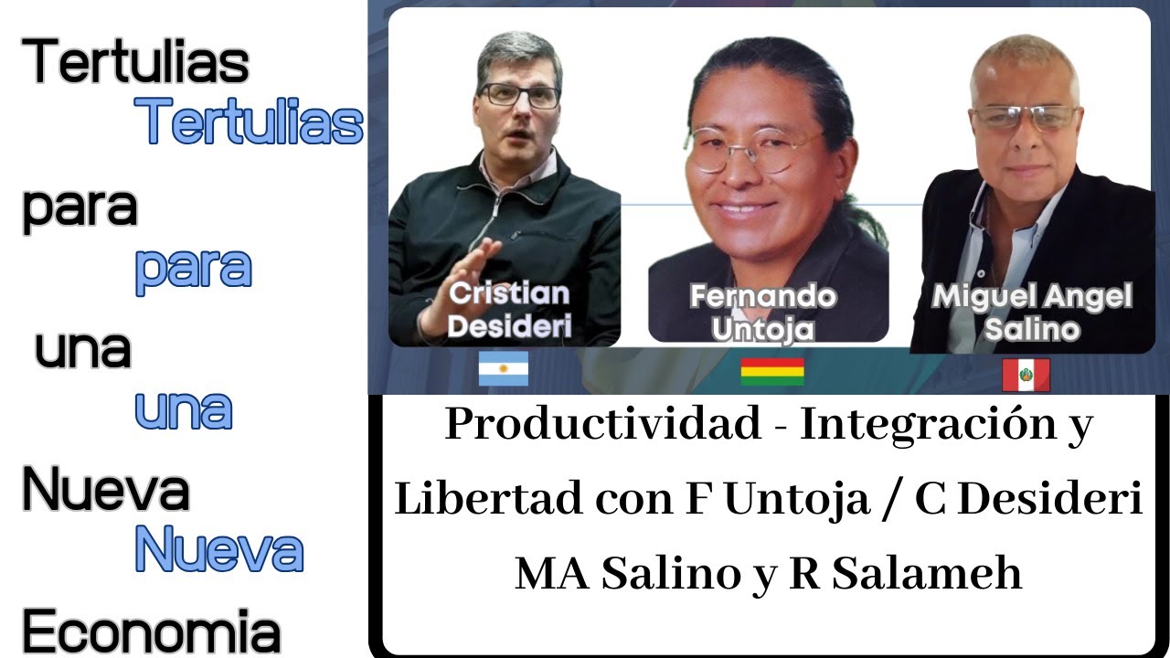 Productividad - Integración - Libertad Untoja - Desideri - Salino (TER 1_26)