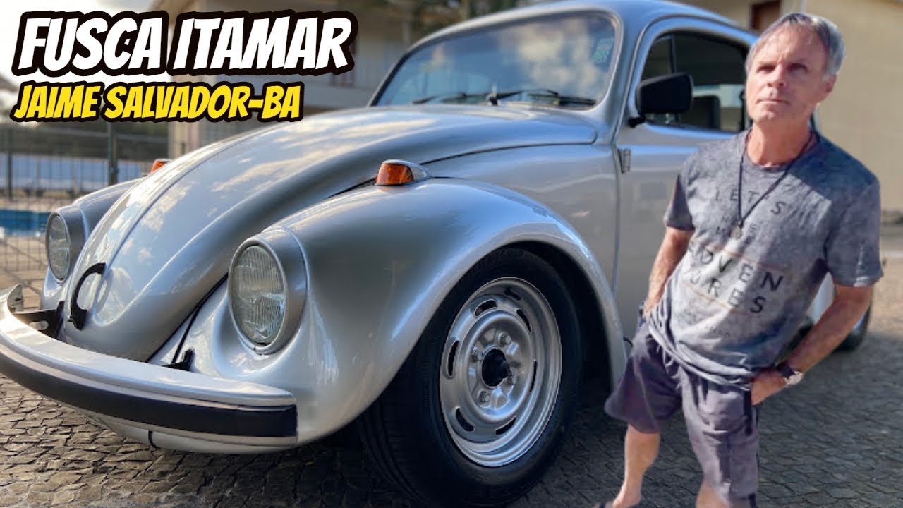 Fusca Itamar 1993 comprado Zero km em 2010 - Tio Davis e Jaime Salvador-BA