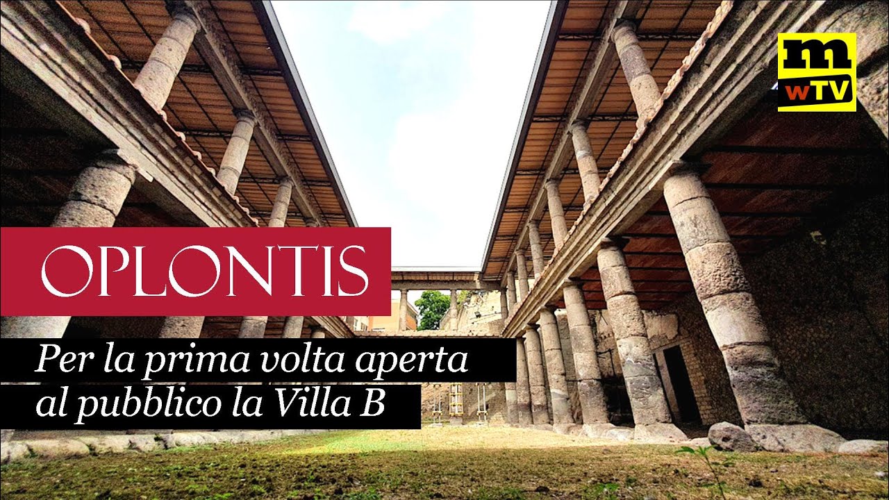 Per la prima volta apre al pubblico la Villa B di Oplontis (Torre Annunziata)
