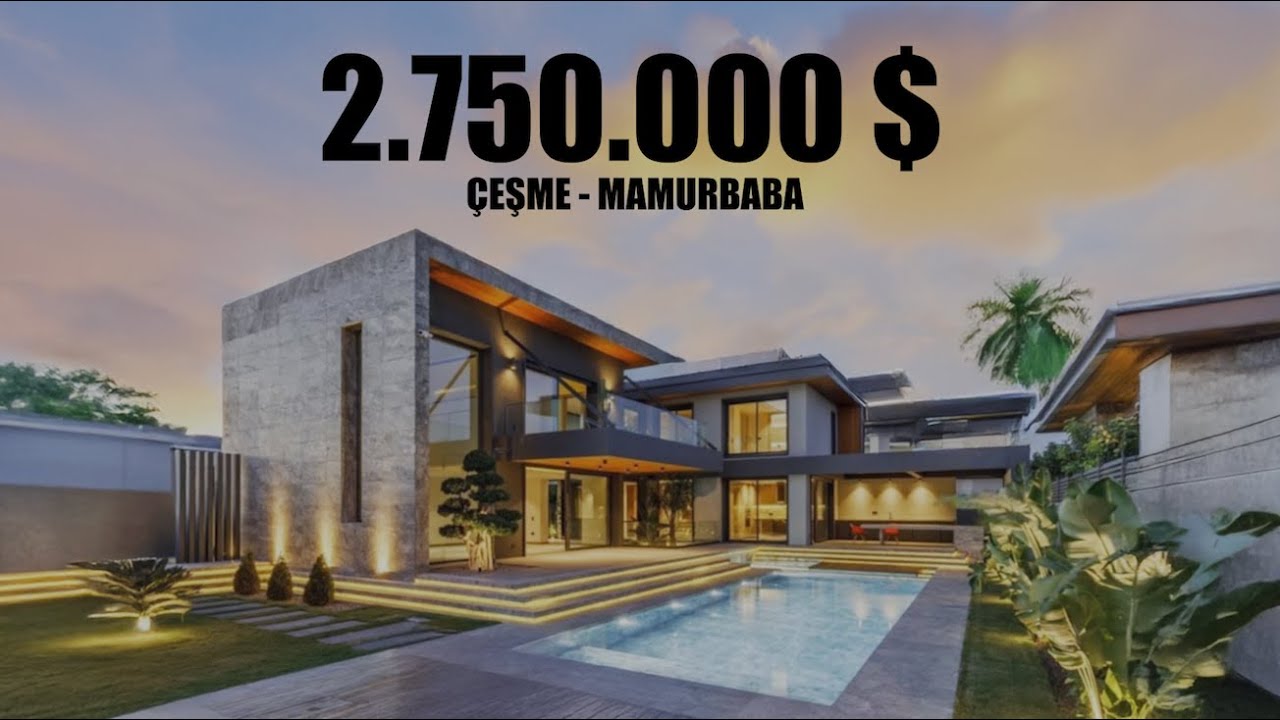 MAMURBABA'DA 2.750.000 $ 'LIK VİLLA TURU ( CASA PENDENZA )