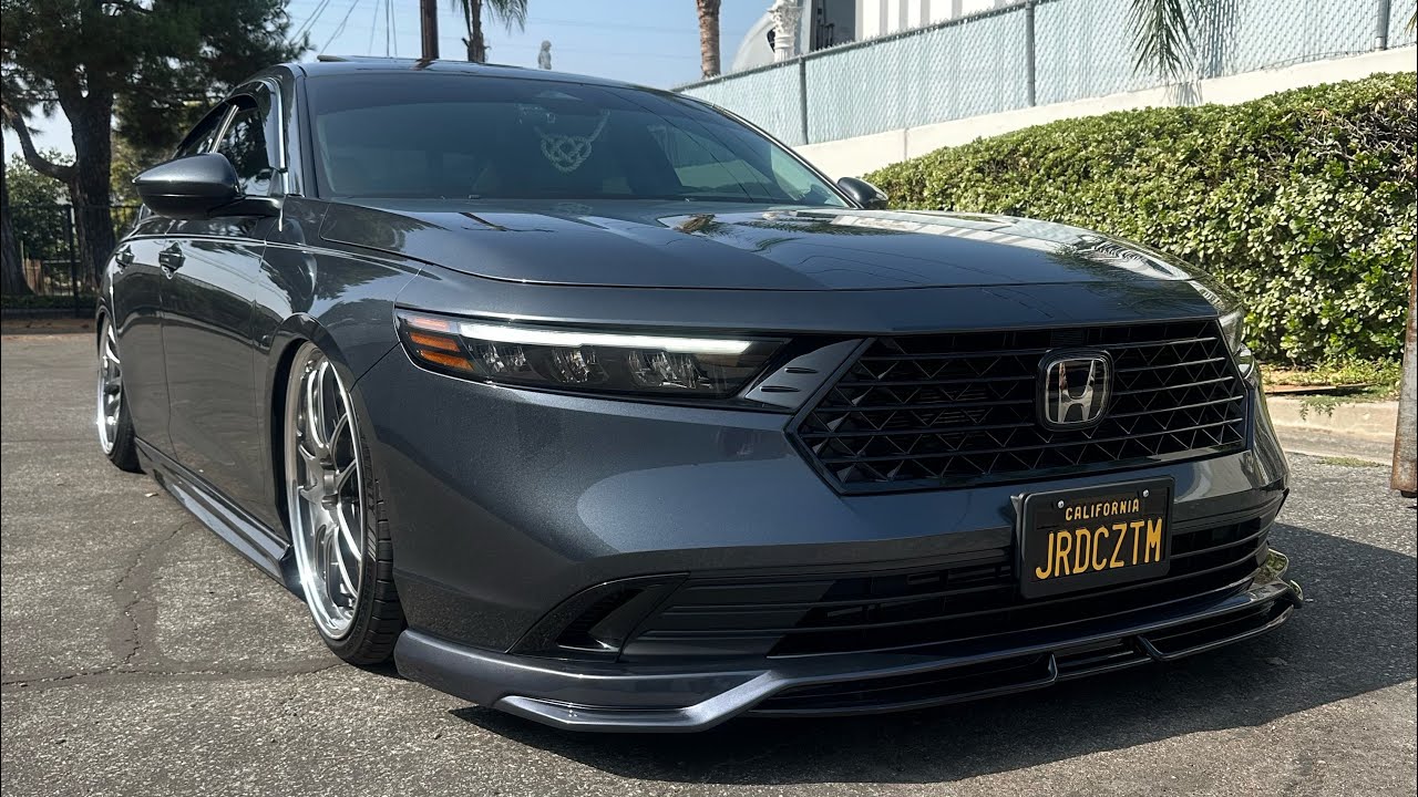 Установка нового обвеса GF на Honda Accord 2023+ #hondaaccord #2023hondaaccord #accord #mods #bod...