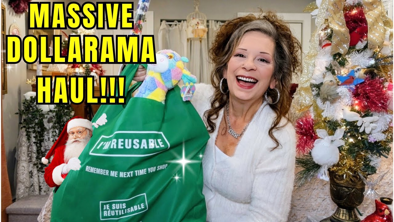 LAST MINUTE DOLLARAMA CHRISTMAS HAUL | STOCKING STUFFERS | GIFTS | MEAL PREP NEEDS