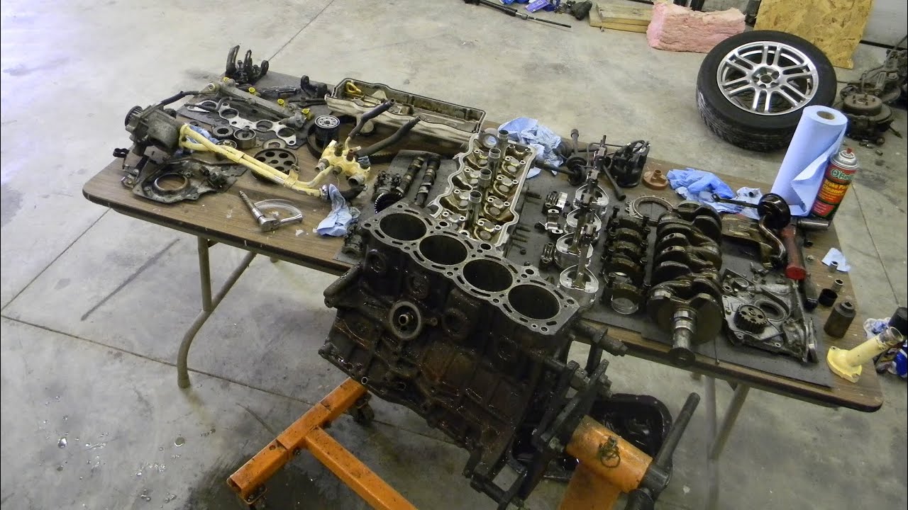 5S-FE Build Pt 1 - The Tear Down
